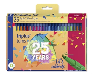 Staedtler Fiberpen Triplus Color 1.0 25-letni set (20+5)